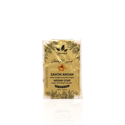 Savon artisanal exfoliant a l'argan